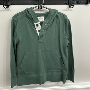 Boys hooded shirt with buttons